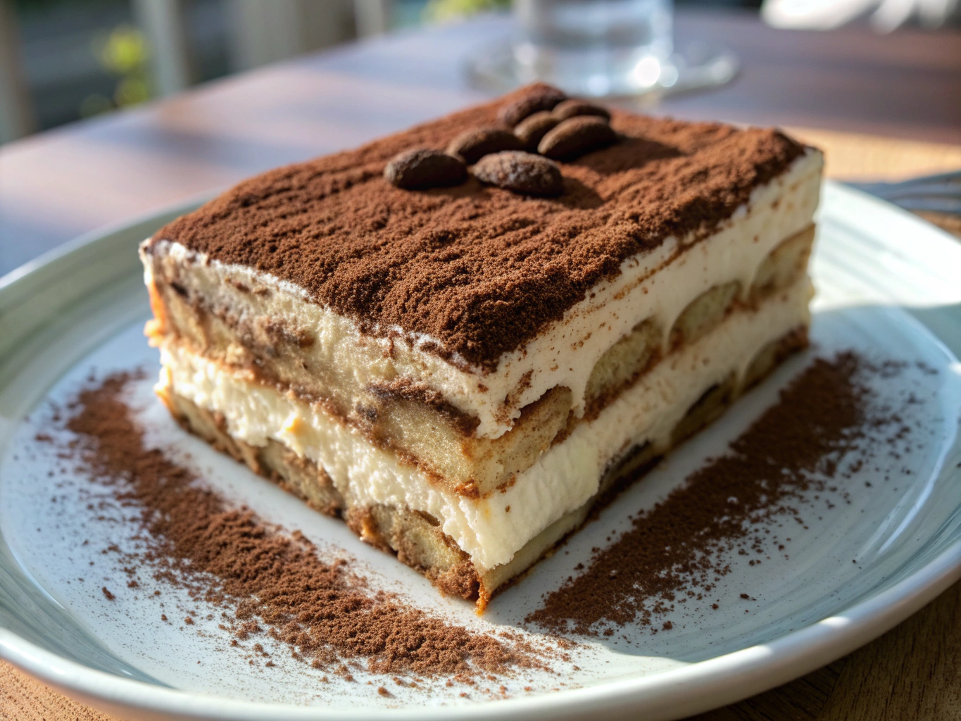 Classic Italian tiramisu